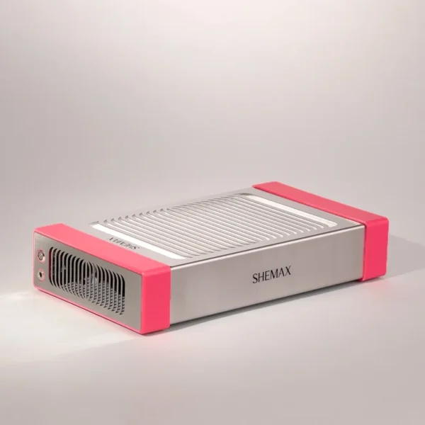 SheMax Style PRO – Neonowy Róż Pochłaniacz Pyłu do Paznokci