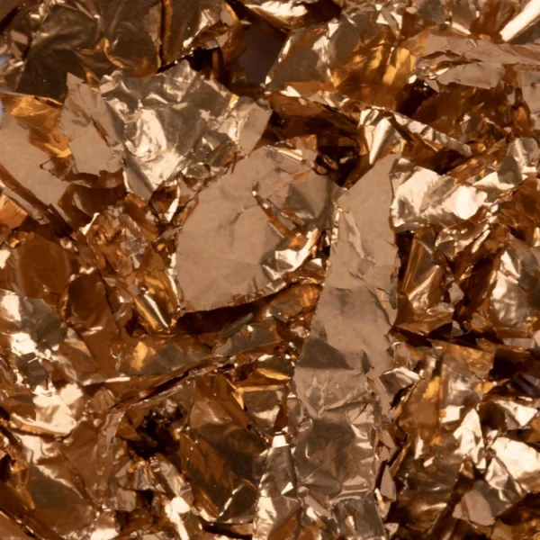 Płatki Metaliczne Alu Złoto Nr 3 - obrazek 2