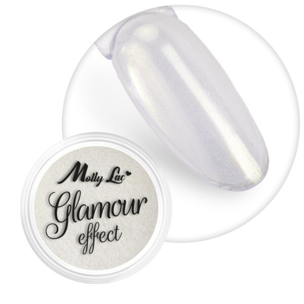 Płatki Pyłku MollyLac Glamour Effect Gold Nr 2 – 1g - obrazek 2