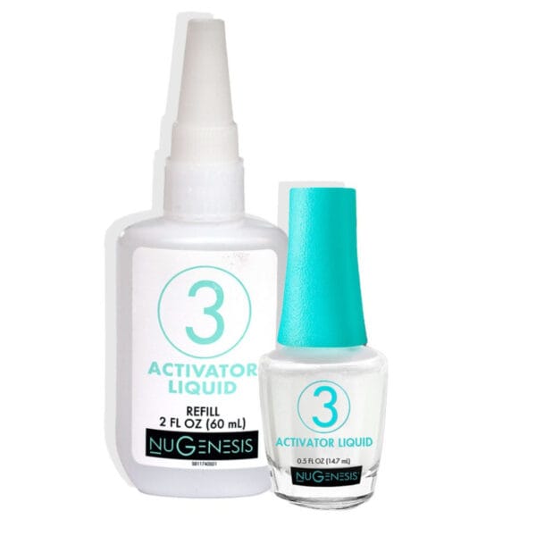 Activator Nugenesis Liquid Nr 3 60ml- utwardzacz do manicure tytanowego - uzupełnienie